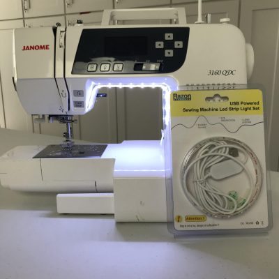 USB Powered Sewing Machine LED Strip Light Set The Quilted